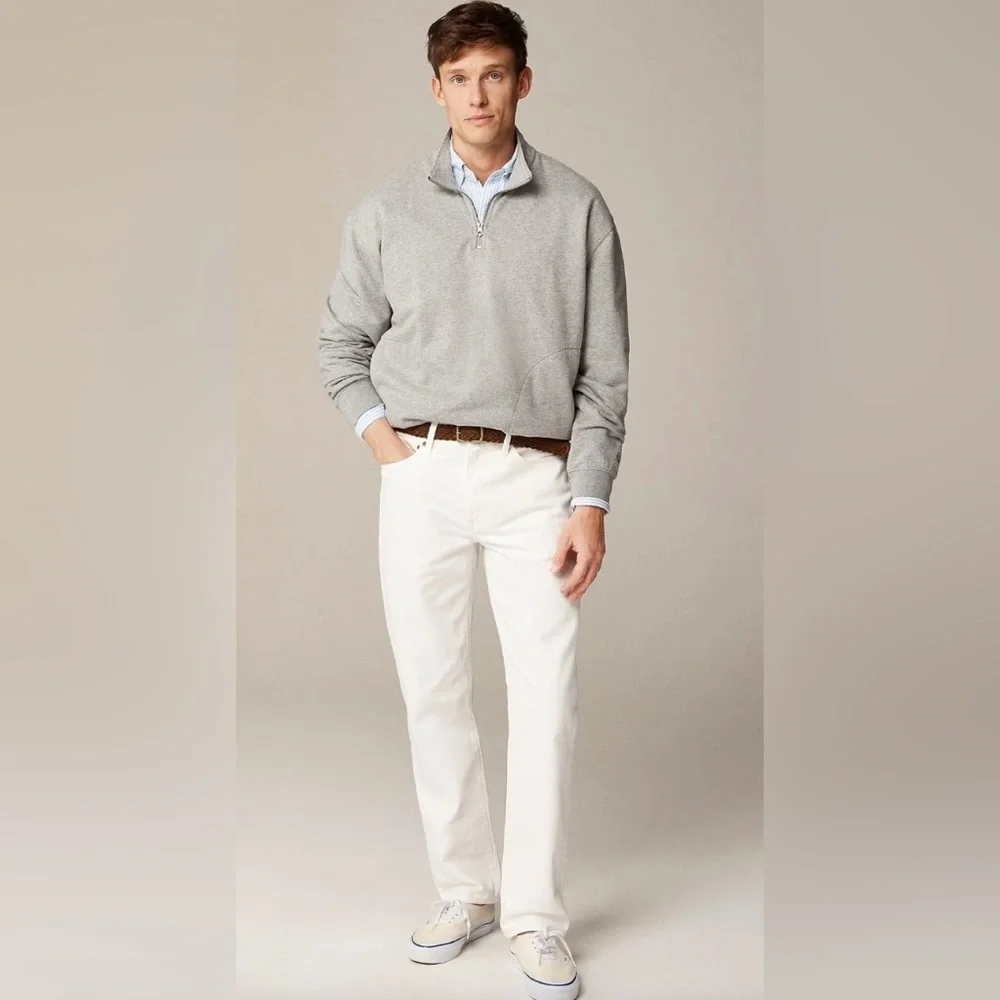 J.Crew Classic Jean in white